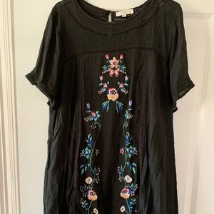 Umgee Embroidered Dress